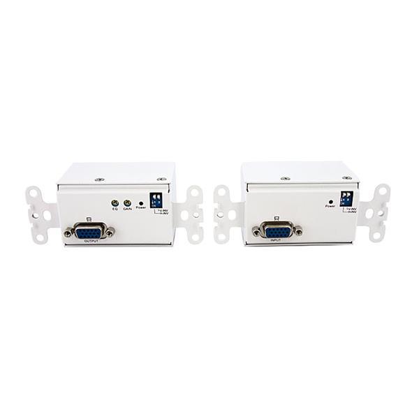 StarTech VGA Wall Plate Video Extender Transmitter and Receiver over Cat5 (STUTPWALL) | -Extend a VGA video signal to a maximum