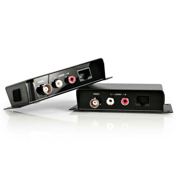 StarTech Composite Video Extender over Cat 5 with Audio (COMPUTPEXTA) | -Works with shielded twisted pair (STP) and unshielded 