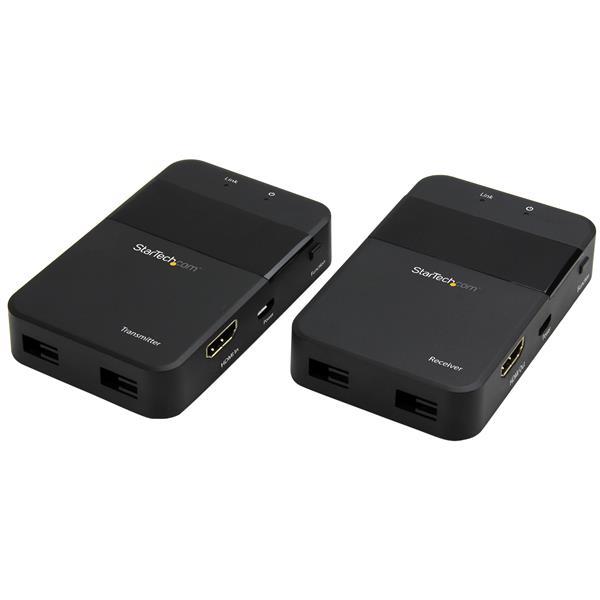 StarTech HDMI over Wireless Extender - 65 ft. (20 m) - 1080p (ST121WHDS) | -Hassle-free wireless video with easy setup and no s