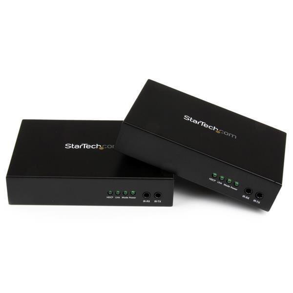 StarTech HDMI over Single Cat 5e/6 Extender with Power over Cable Ethernet and IR - 330 ft (ST121HDT4P)