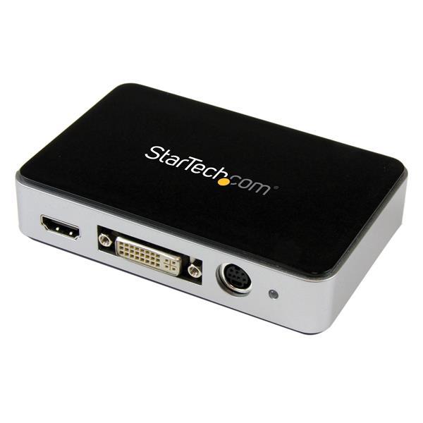 StarTech USB 3.0 Video Capture Device - HDMI / DVI / VGA / Component HD Video Recorder - 1080p 60fps (USB3HDCAP)