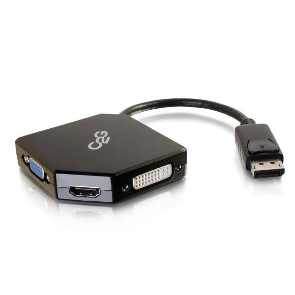 Cables to Go DISPLAYPORT TO HDMI, VGA, OR DVI ADAPTER CONVERTER (54340)