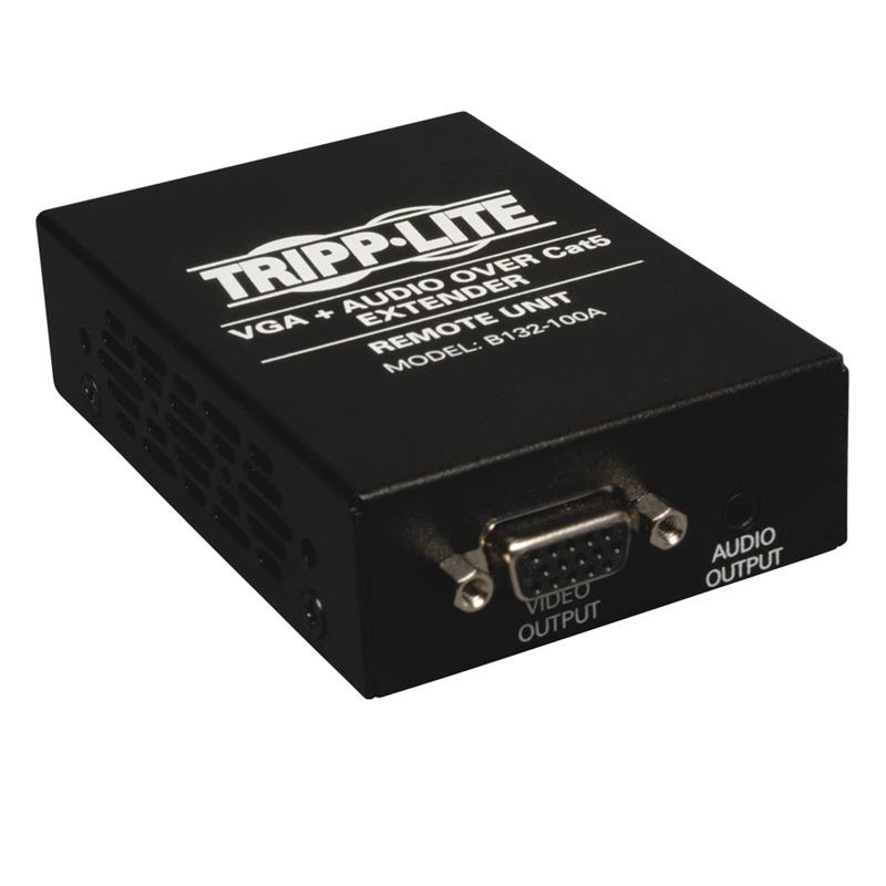 TRIPP LITE B132-100A, VGA + Audio over Cat5 Receiver