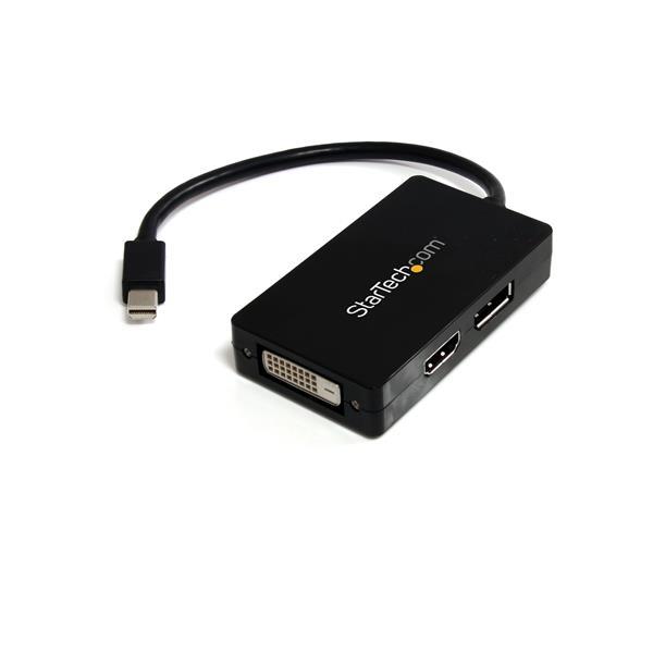 STARTECH Mini Displayport to Displayport/DVI/HDMI M/F Adapter - 5.91in