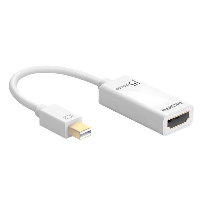 j5create mini DisplayPort™ to 4K HDMI™ Adapter JDA159