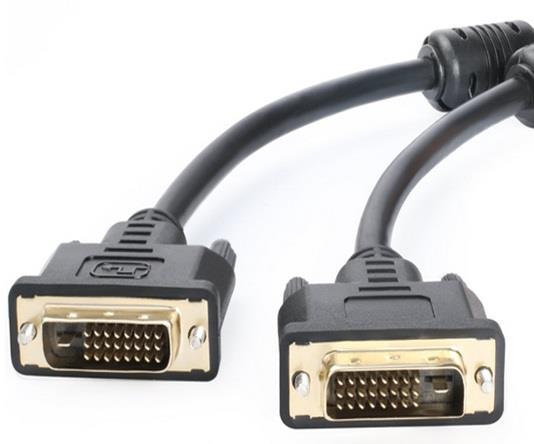 iCAN DVI to DVI (DVI-D), Digital Dual Link 24 pin, Male to Male, 10FT(Open Box)