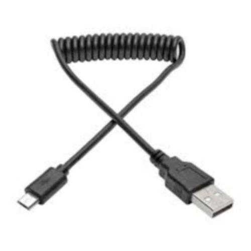 Tripp Lite USB 2.0 Hi-Speed A to Micro-B Coiled Cable (M/M) - 3 ft. (U050-003-COIL)