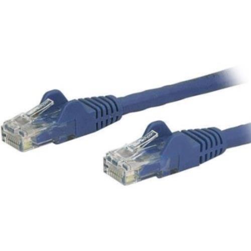 STARTECH Blue Cat6 Patch Cable with Snagless RJ45 Connectors - 6 in