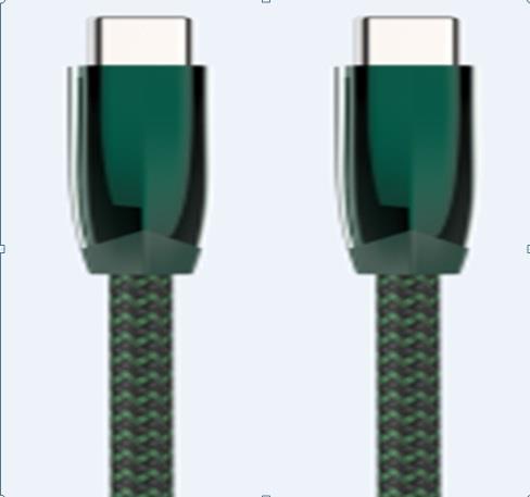 iCAN Premium USB 3.1 Gen 2 Type C to Type C Cable, 3FT, Gold(Open Box)