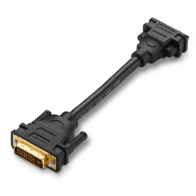 UGREEN 30499 Câble DVI Mâle vers VGA Femelle, 0.15M, Noir