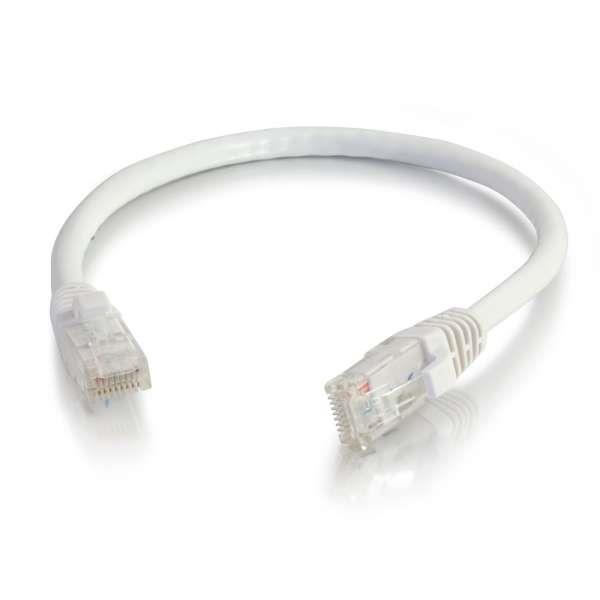 Cables To Go Cat6 Snagless Unshielded (UTP) Ethernet Network Patch Cable - White 10ft (27163)