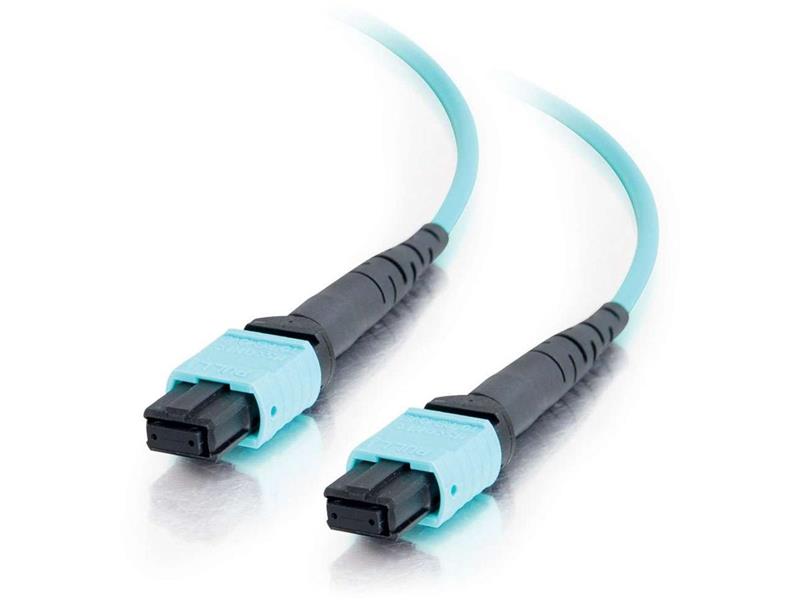 Cables To Go MTP® Compatible MPO to MPO Fiber Array Cable Type A OM4 plenum rated - 15m (31309)