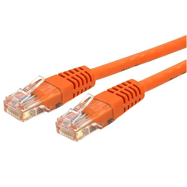 Startech SNAGLESS CAT6 PATCH CABLE - Orange 25ft (N6PATCH25OR)