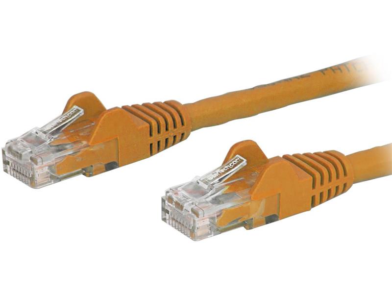 Startech PATCH CABLE SNAGLESS CAT6 - Orange 5ft (N6PATCH5OR)