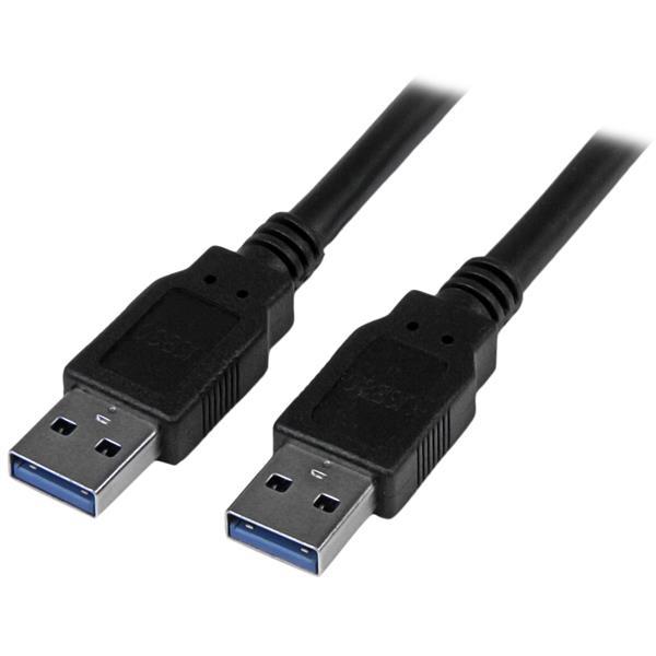 Startech USB 3.0 Cable - A to A - M/M - 3 m (10 ft.) (USB3SAA3MBK)