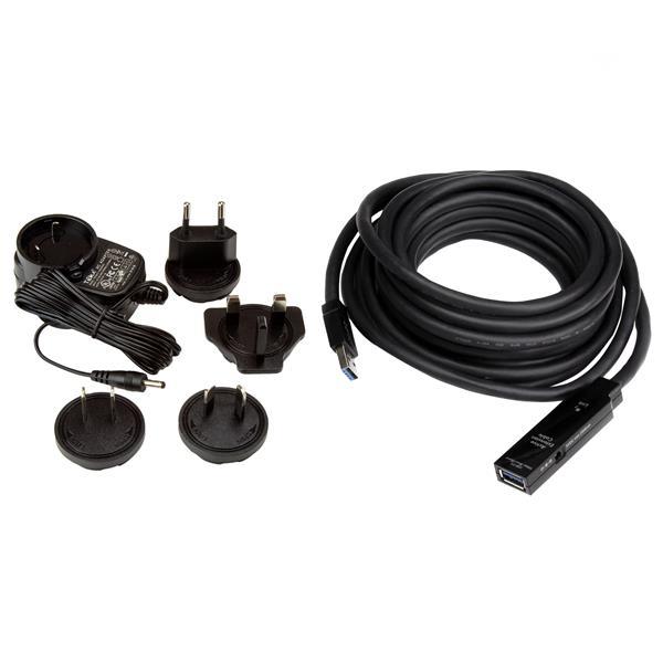 Câble d'extension actif USB 3.0 Startech - M/F 5 m (USB3AAEXT5M)