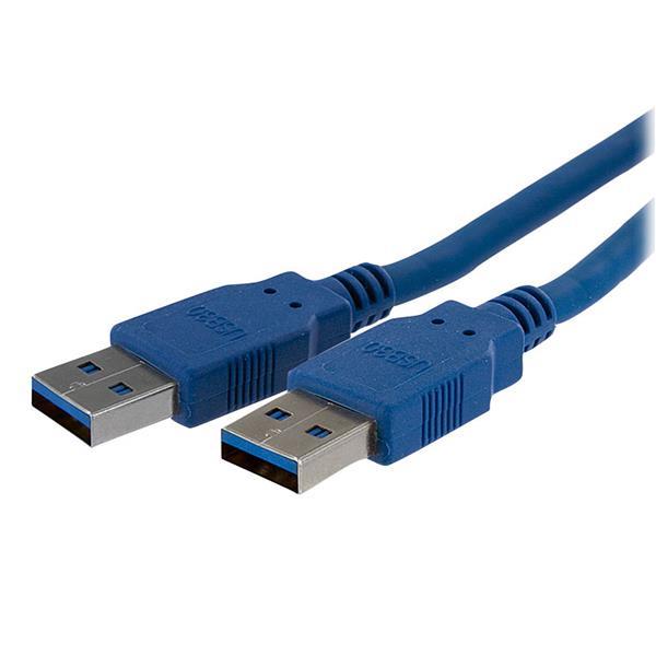 Startech SuperSpeed USB 3.0 Cable A to A - M/M 6ft (USB3SAA6)