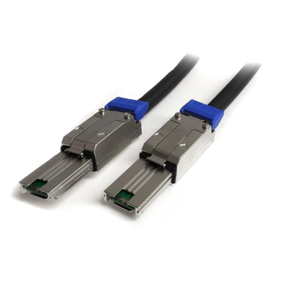 Startech External Mini SAS Cable - Serial Attached SCSI SFF-8088 to SFF-8088 - 1m (ISAS88881)