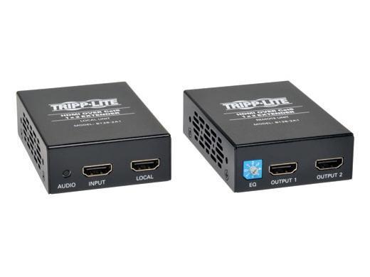 Tripp Lite B126-2A1 Video Extender Transmitter/Receiver - 1 Input Device - 2 Output Device - 200 ft (B126-2A1)