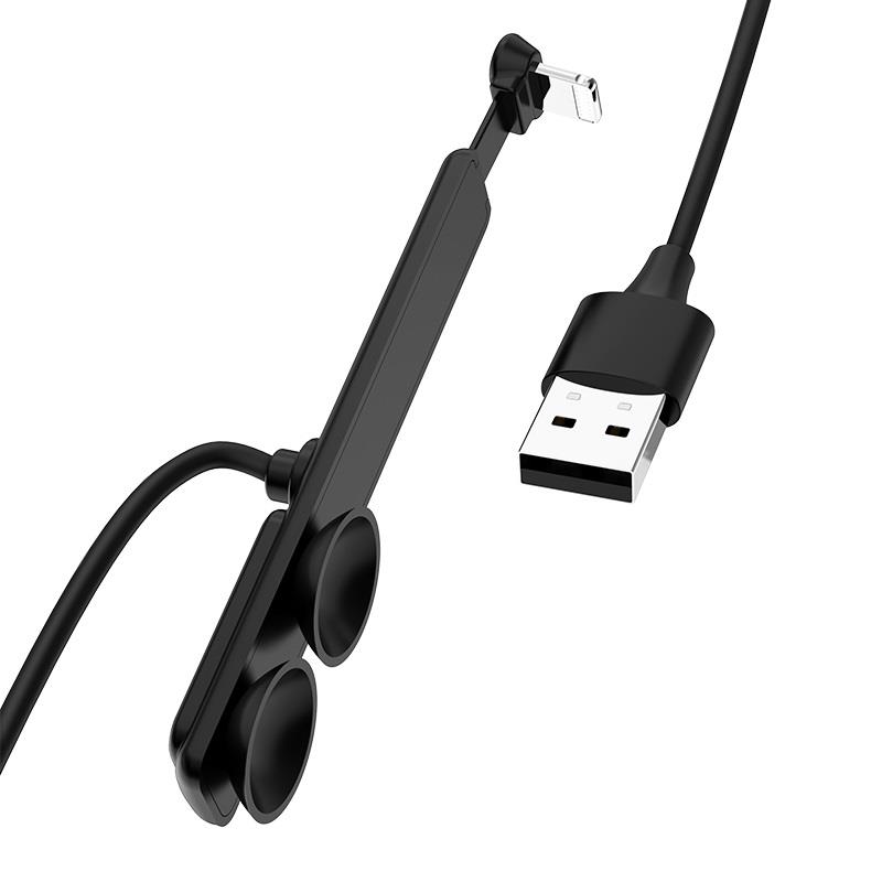 HOCO Cable USB to Lightning charging with sucker (U51)(Open Box)