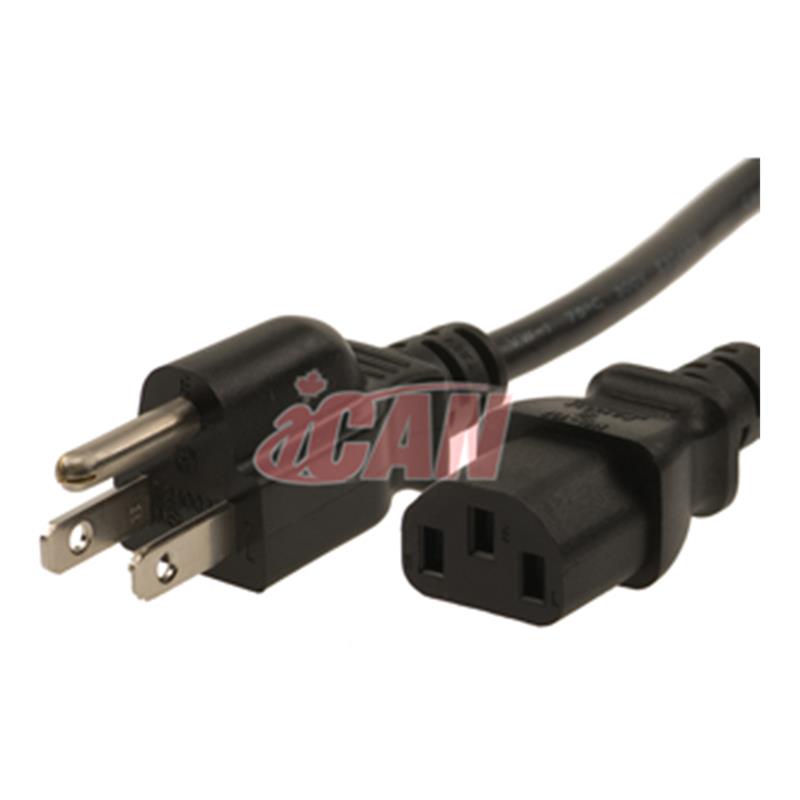 Câble/cordon d'alimentation pour ordinateur externe robuste iCAN 18AWG 10 pi