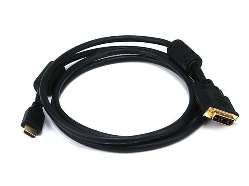 MONOPRICE 10ft 28AWG High Speed HDMI to DVI Adapter Cable, Black(Open Box)