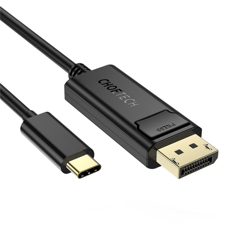 Choetech  USB Type C to DisplayPort Cable, 4K@60Hz, 6FT, Black (XCP-1801)