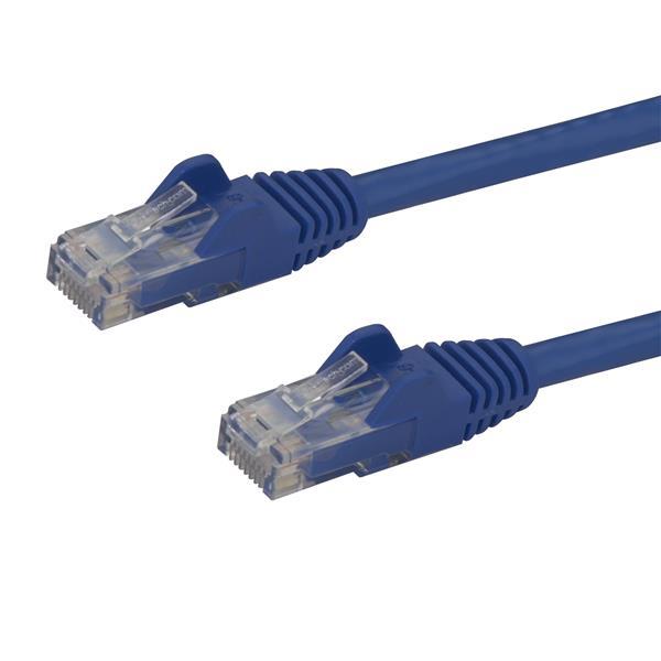 StarTech Snagless Cat6 UTP Patch Cable (Blue) - 15 ft. (N6PATCH15BL)