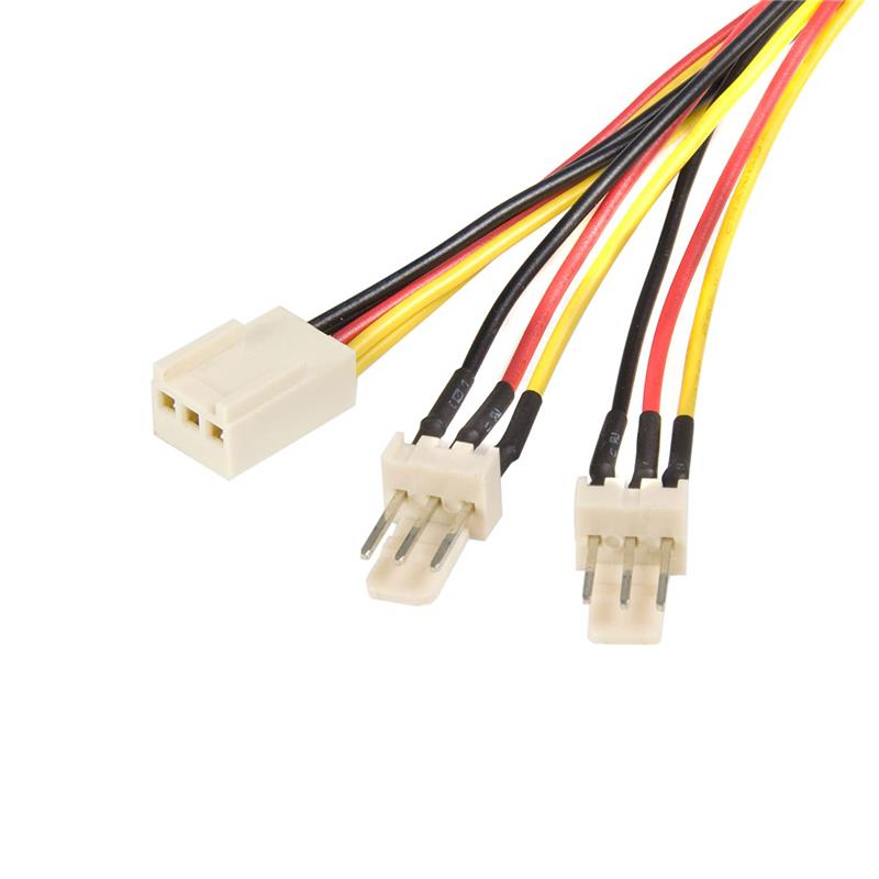 STARTECH 6 in TX3 Fan Power Splitter Cable