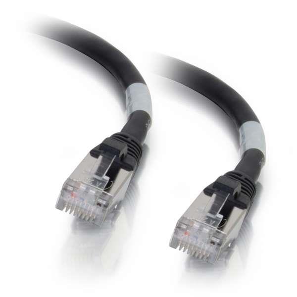 C2G CAT6 Snagless Shielded (STP) Ethernet Network Patch Cable (Black)