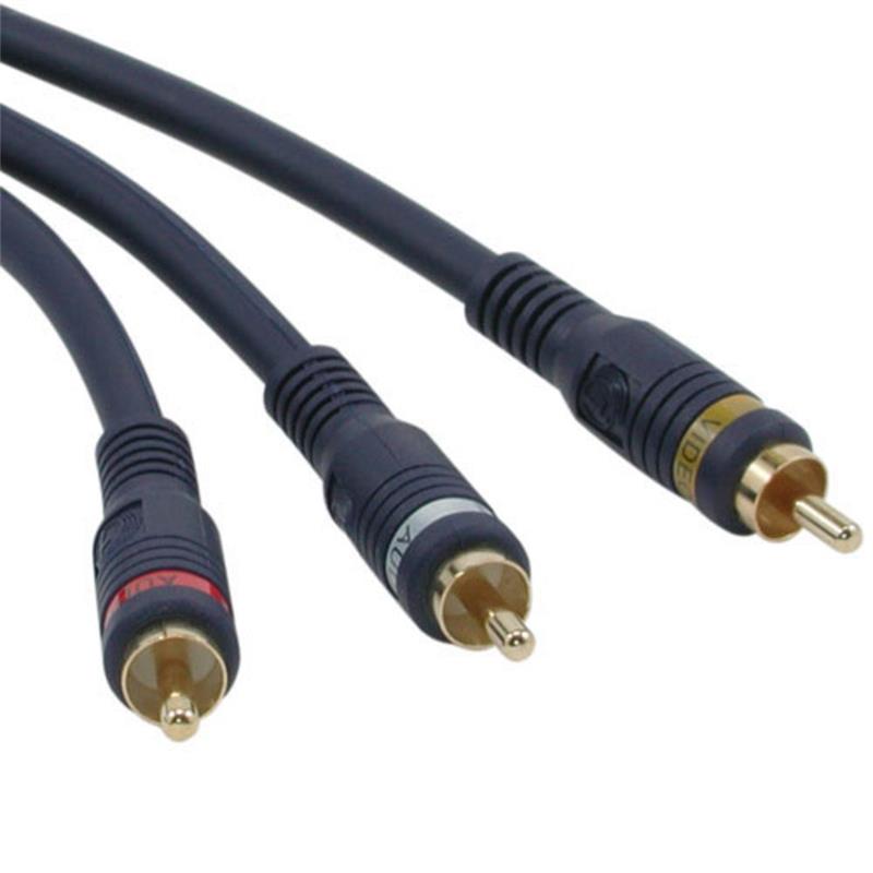 C2G Velocity Audio/Video Interconnect Cable - RCA-RCA M/M