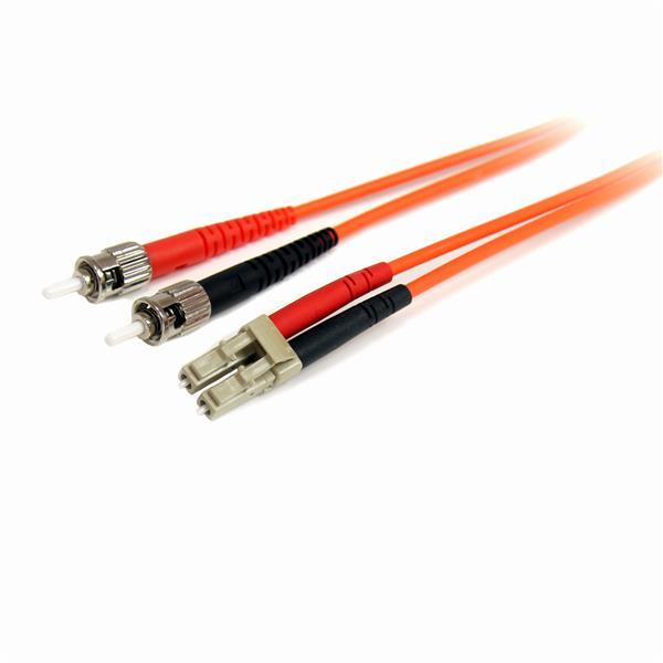 STARTECH Multimode 62.5/125 Duplex Fiber Patch Cable LC-ST - 3m