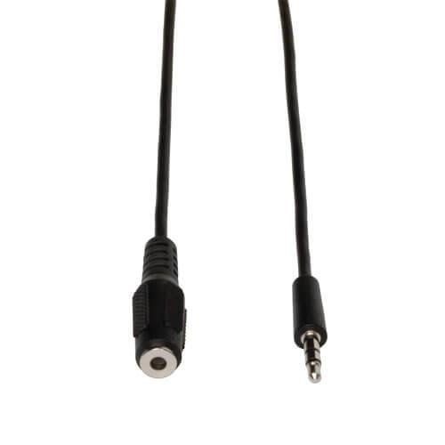 TRIPP LITE 3.5mm Mini Stereo Audio Extension Cable - M/F - 25ft