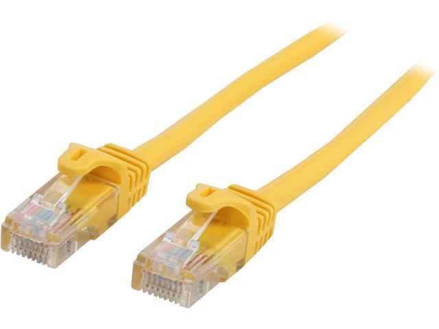 STARTECH 3 ft Yellow Snagless Cat5e UTP Patch Cable