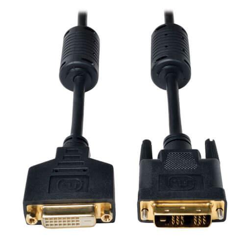 Tripp Lite DVI Single Link Extension Cable, Digital TMDS Monitor Cable (DVI-D M/F) 6-ft.