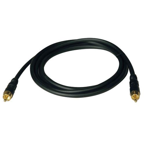 Tripp Lite RF DIGITAL COAX GOLD AUDIO CABLE- RCA M/M - 6ft (A060-006)