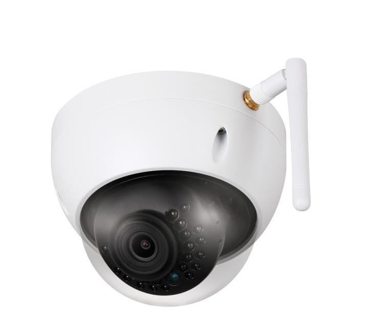 iSEE Outdoor Mini Dome IP Security Camera, 2K HD (4MP) Resolution, 20fps Smooth Video, IP67 Weatherproof, Supports MicroSD up t