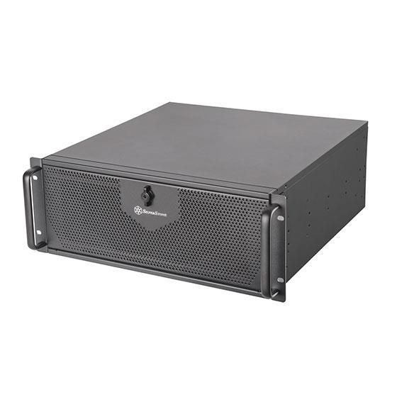 Silverstone RM42-502 4U Rackmount Chassis - 2x 5.25" 1x2.5", Black (RM42-502)