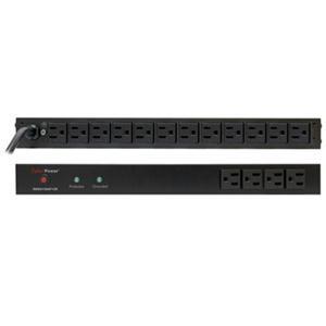 CyberPower Rackbar 16-Outlet 15A 1U Rackmount Surge Protection Unit (RKBS15S4F12R)