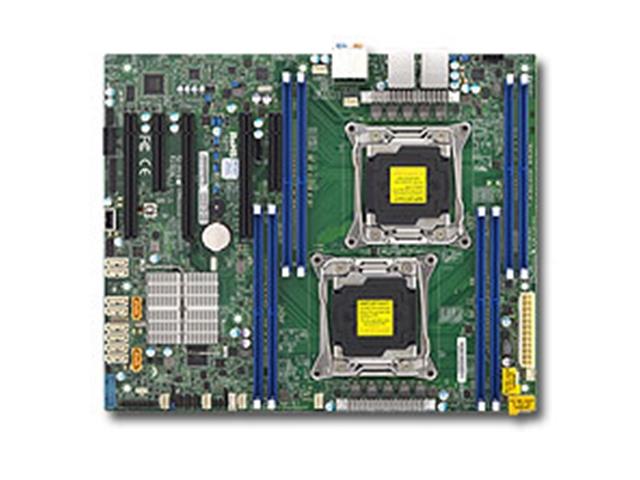 Supermicro X10DAL-I Dual Socket LGA2011 Server Board - for Xeon E5-2600 v4/v3, ATX, Box Pack (MBD-X10DAL-I-O)