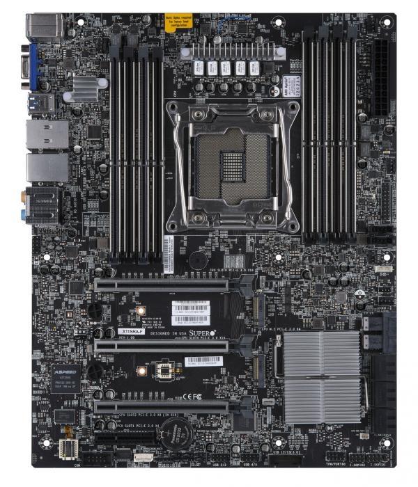 Supermicro X11SRA-F Xeon Single-Socket LGA2066 Server Board - ATX, for Xeon Skylake-W (MBD-X11SRA-F-O)