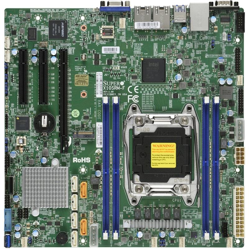 SUPERMICRO Motherboard-(MBD-X10SRM-F-O)