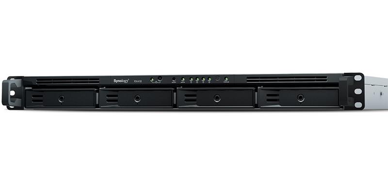 Synology RX418 4-Bay 1U Rackmount Expansion Unit - for select NAS Server (RX418)