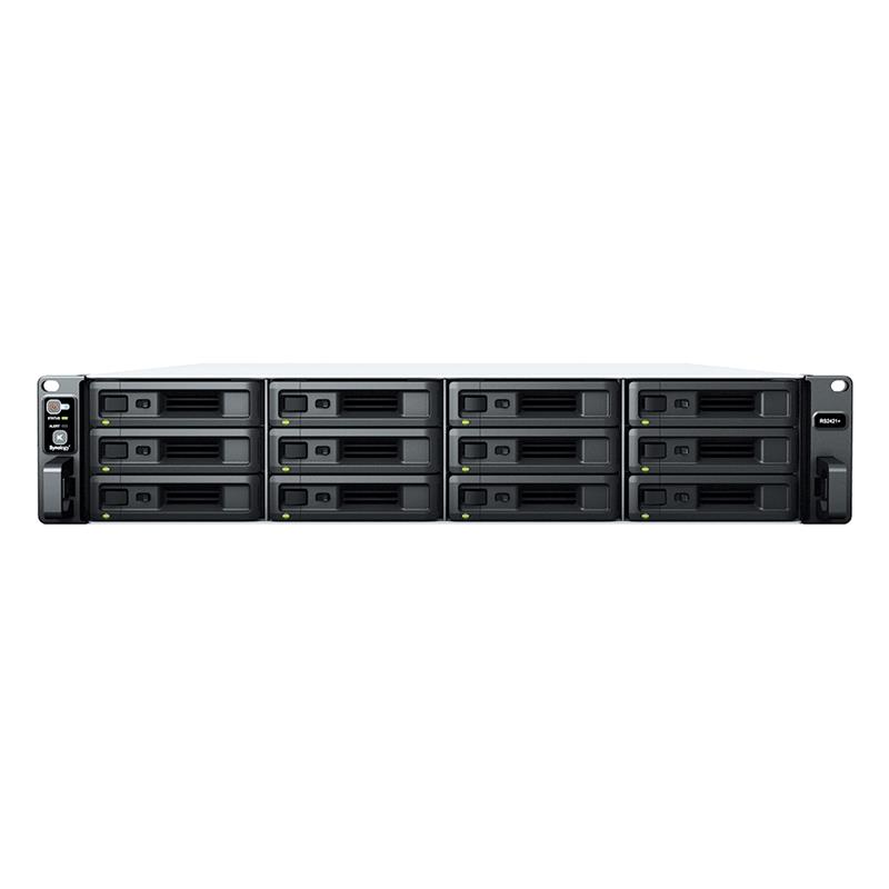 Synology RS2421+ 12-Bay 2U Rackmount NAS Server - 4x GbE LAN (RS2421+)