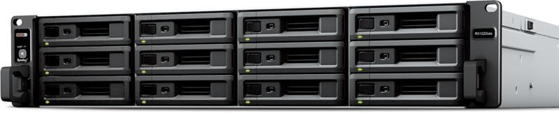 Synology RX1222SAS 12-Bay 2U Rack Expansion Unit for select NAS Server (RX1222SAS) - Compatible to SA3600, SA3400