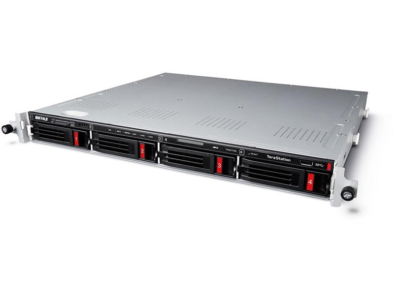 Buffalo TeraStation 5410R 16TB 4-Bay 1U Rackmount NAS Server - 4x 4TB HDD included (TS5410RN1604)