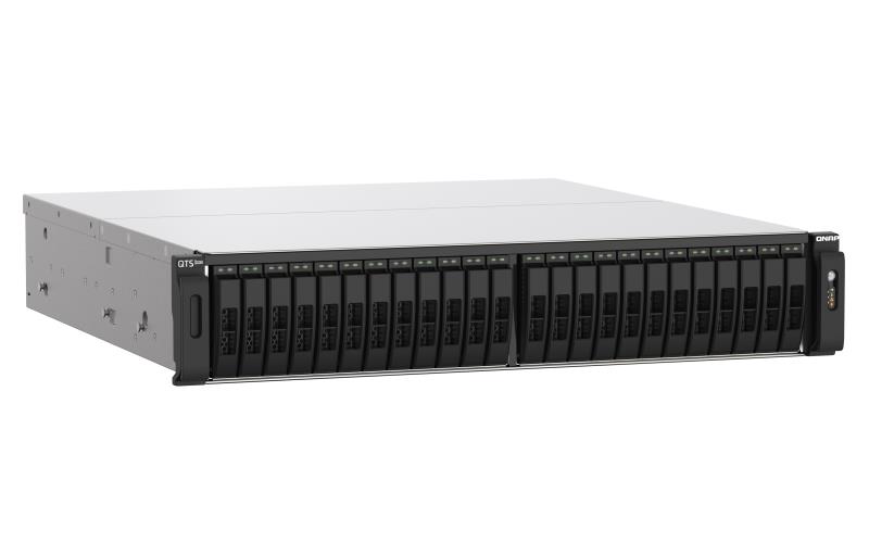 QNAP TS-H2490FU-7302P 24-Bay all-flash 2U Rackmount NAS Server (TS-H2490FU-7302P-128G-US)