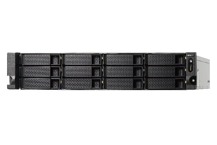 QNAP TS-1232PXU-RP-4G 2U 12-Bay ARM-based Quad-core 1.7GHz rackmount NAS - 2x 10GbE SFP+ 2x 250W Redundant Power Supply (TS-123