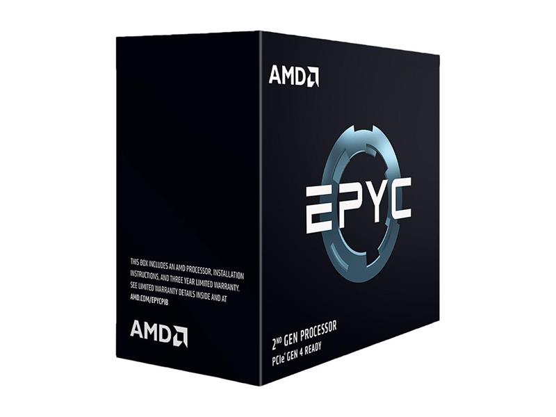 AMD EPYC 7742 64-Core 2.25 GHz Server Processor - Socket SP3 Retail Pack (100-100000053WOF)