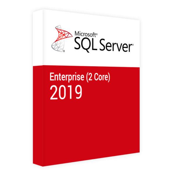 Microsoft SQL Server 2019 Enterprise 2-Core License - MOLP (7JQ-01607) - Electronic Dropship, Enduser Information required.